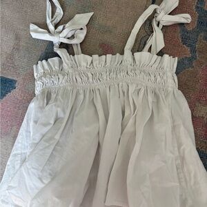 White Ruffled Off-Shoulder Top
Forever 21
Small